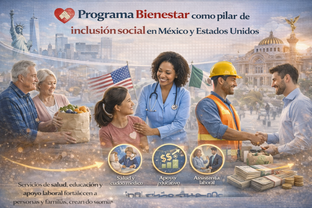 ❤️‍🩹 Programa Bienestar como pilar de inclusión social en México y Estados Unidos