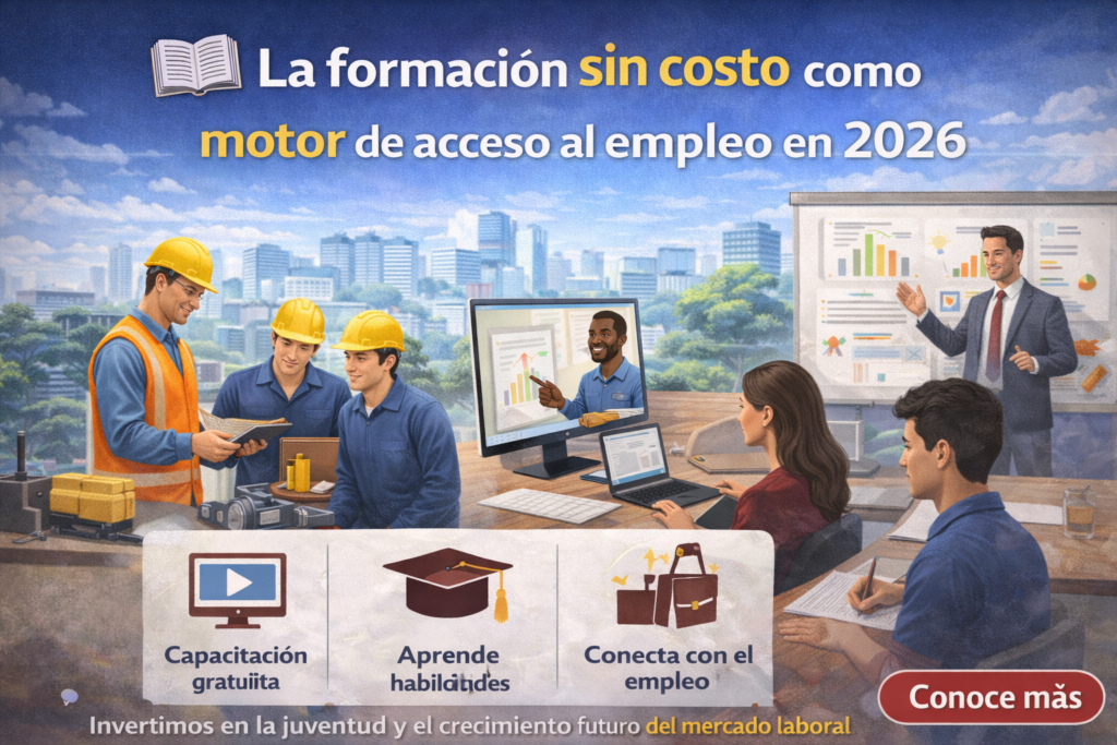 📖 La formación sin costo como motor de acceso al empleo en 2026